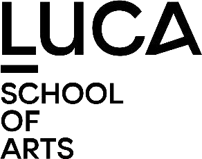 Logo of the LUCA School of Arts